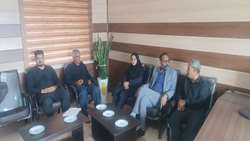 دیدار نوروزی مدیر جهاد کشاورزی عنبرآباد در جنوب کرمان از مراکز تابعه